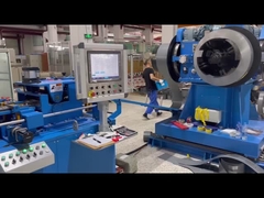 Μηχανή προχρωματισμένης κοπής σε μήκος από ανοξείδωτο χάλυβα Μηχανή κοπής κυλίνδρων εξισορρόπησης